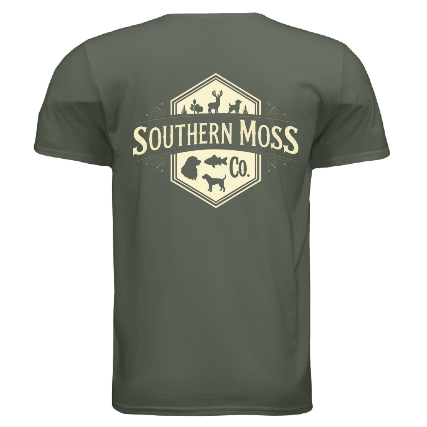 MILITARY GREEN - BACK