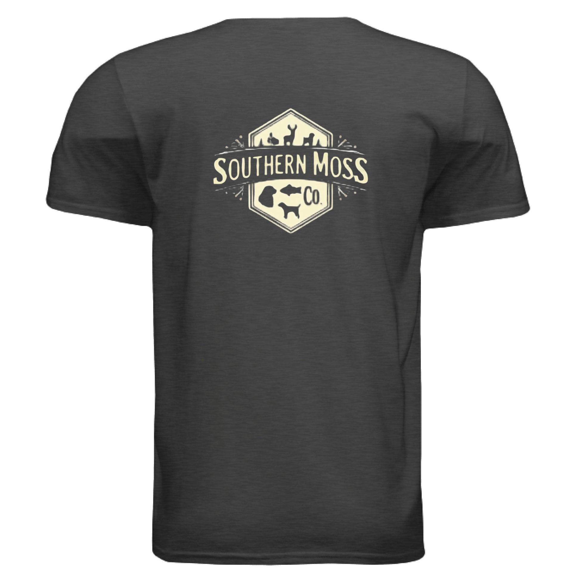 Heather Dark Grey - BACK