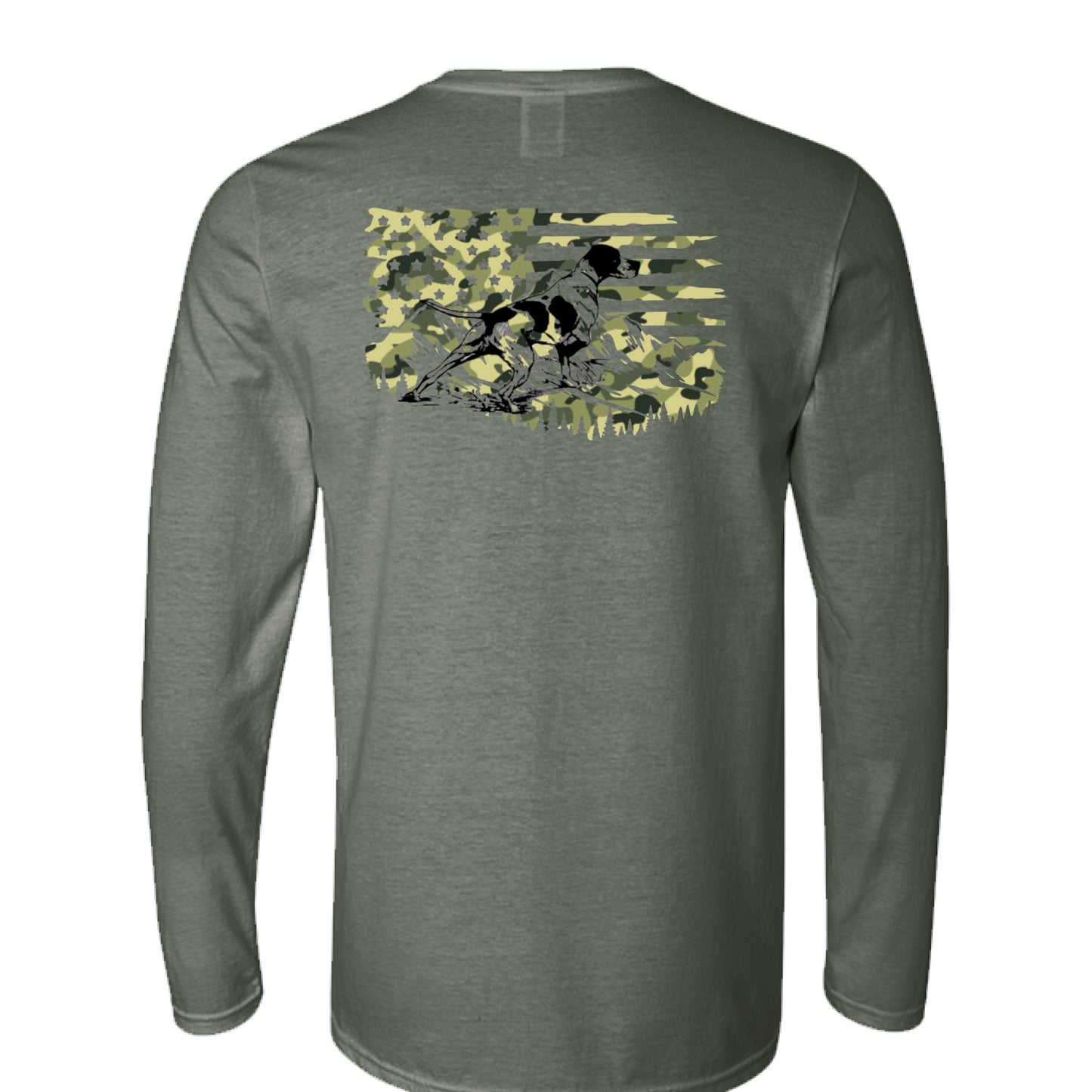 MILITARY GREEN - BACK