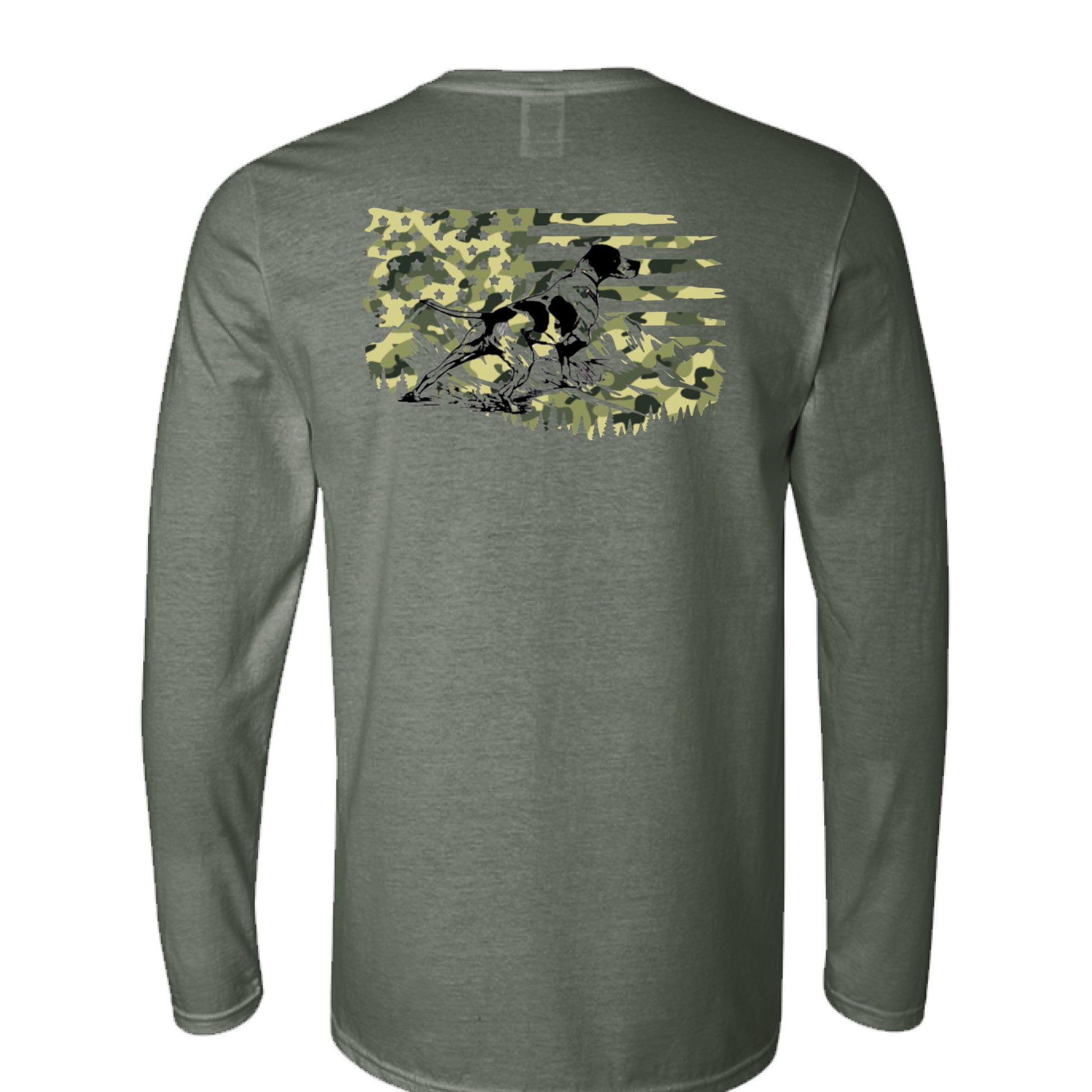 MILITARY GREEN - BACK