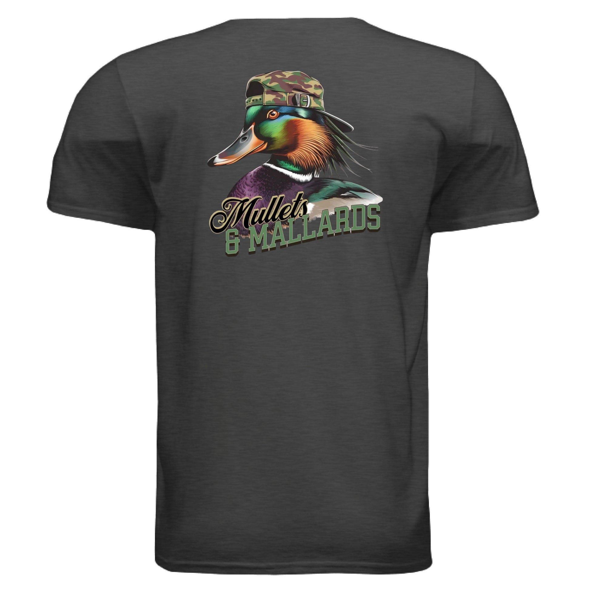 Heather Dark Grey - BACK