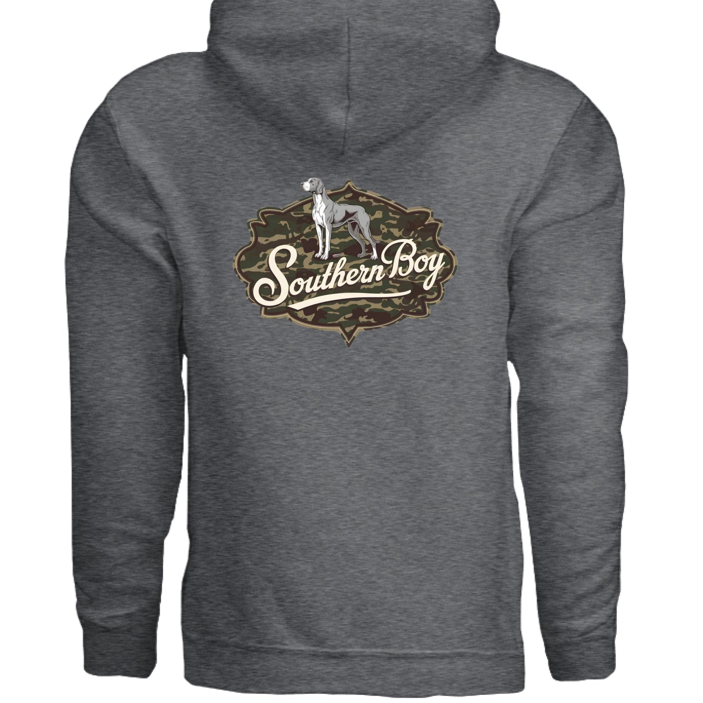 DARK HEATHER - BACK