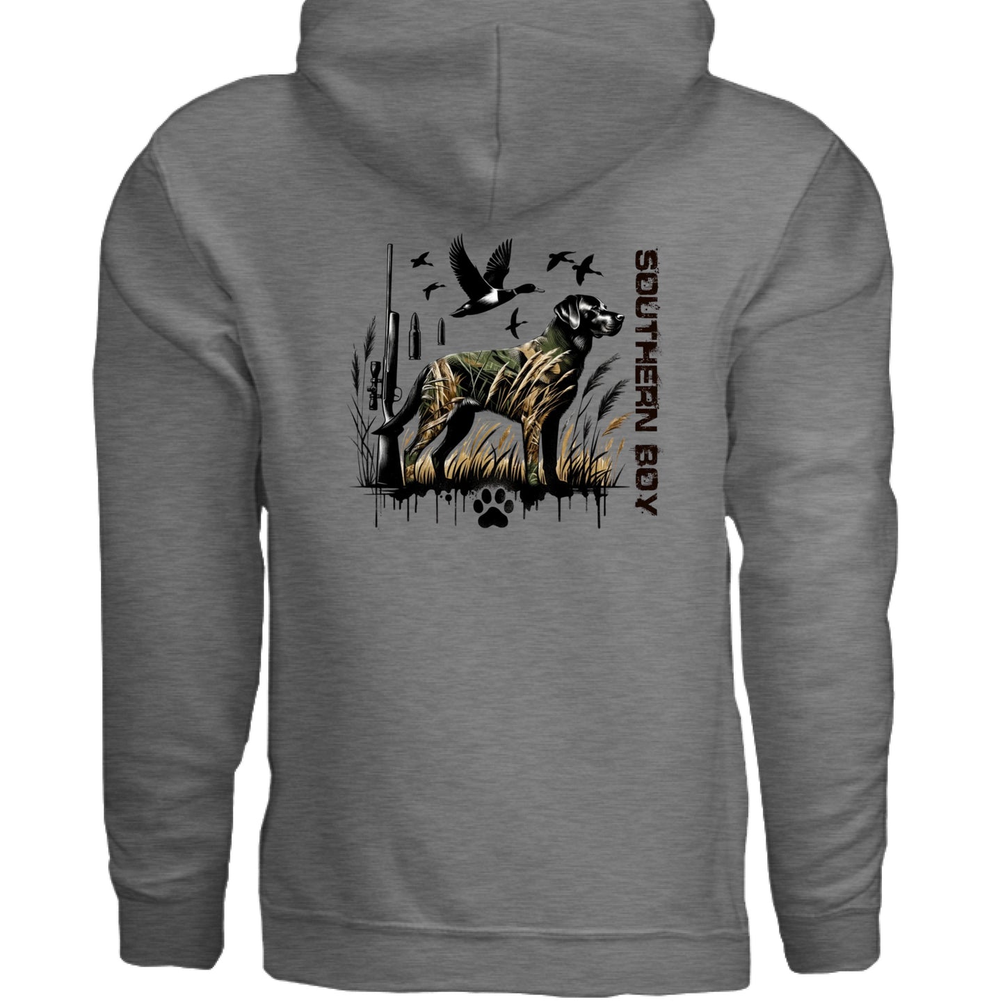 GRAPHITE HEATHER - BACK