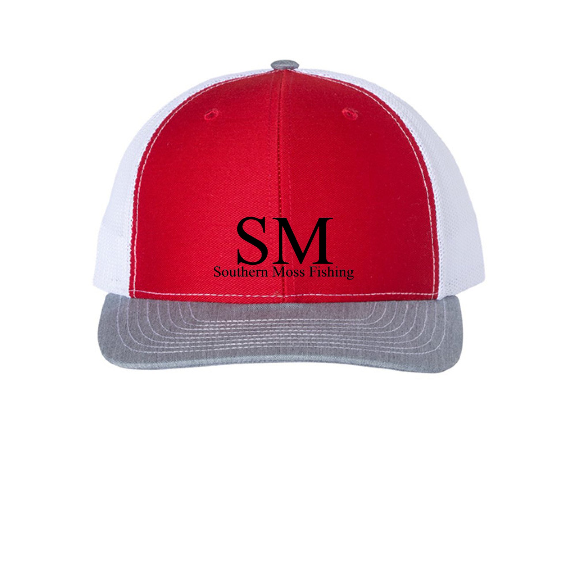 Red/ White/ Heather Grey - FRONT
