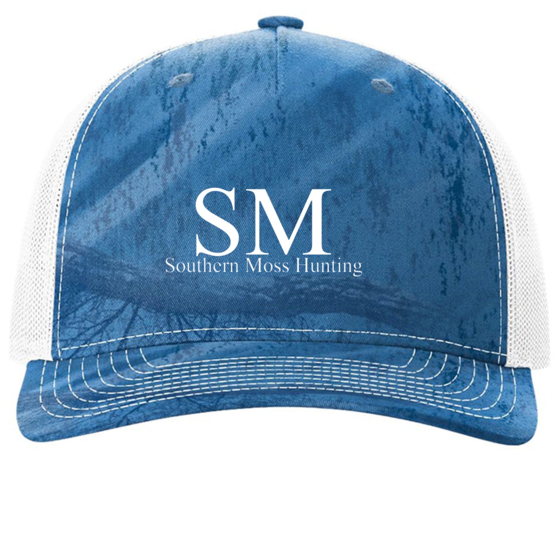 Realtree Fishing Light Blue/ White - FRONT