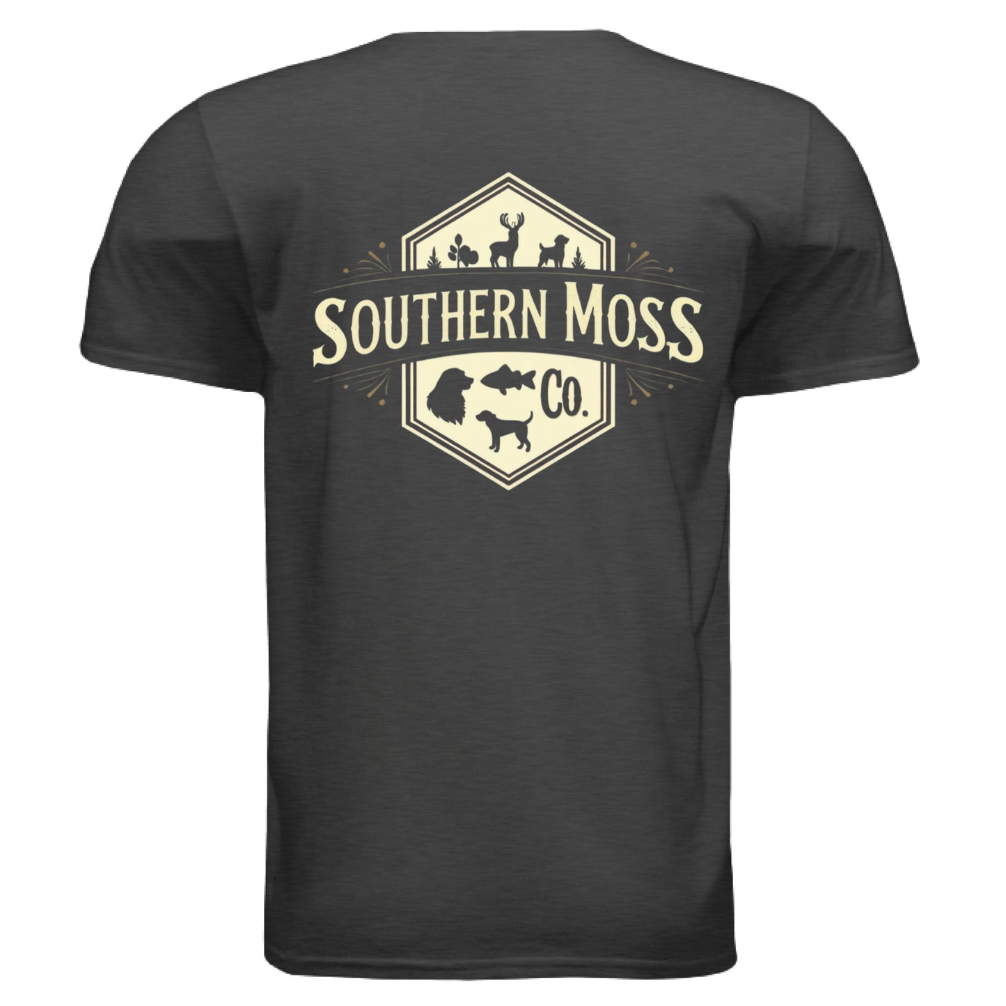 Heather Dark Grey - BACK
