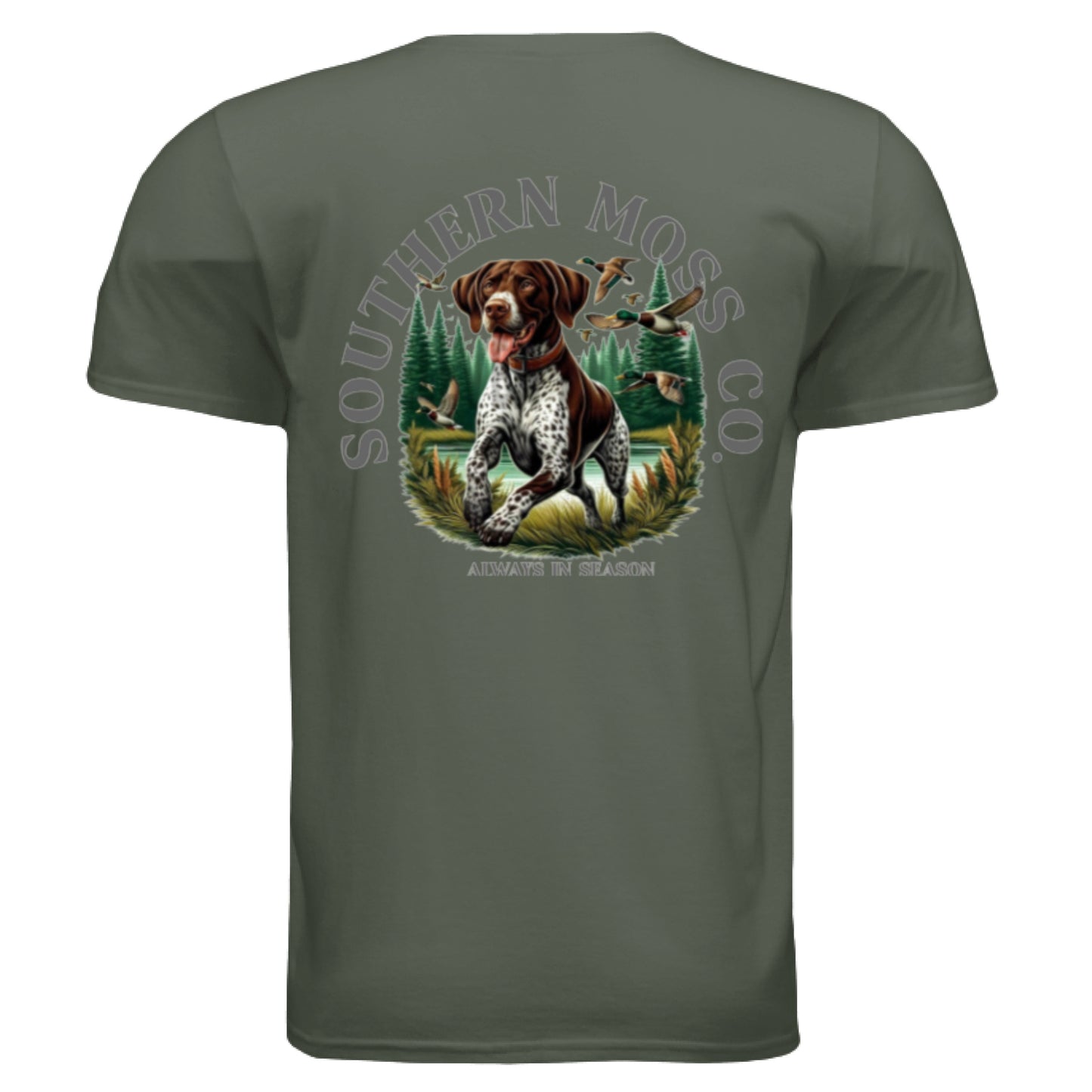 MILITARY GREEN - BACK