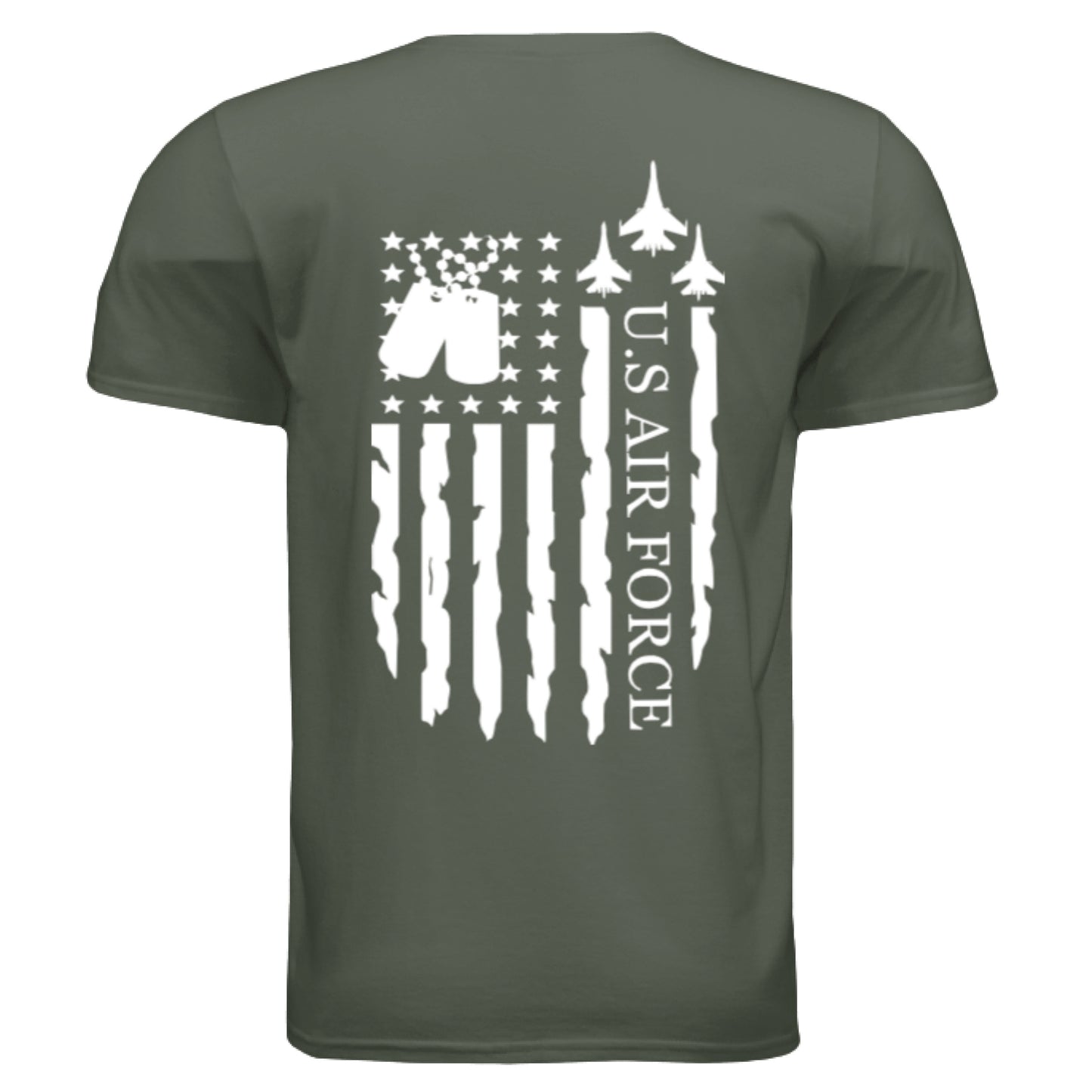 MILITARY GREEN - BACK