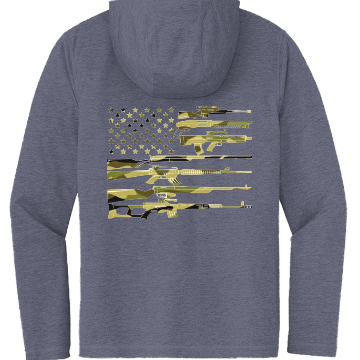 True Navy Hthr - BACK