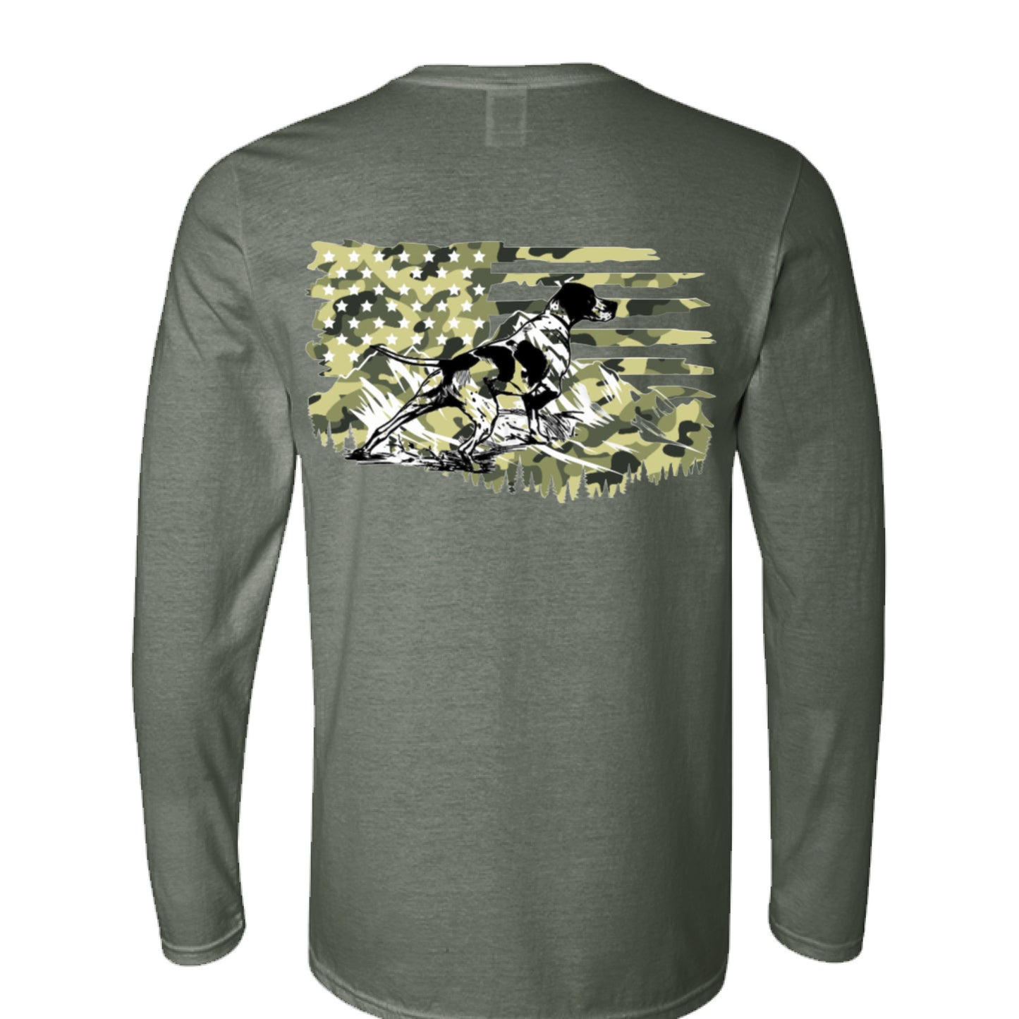 MILITARY GREEN - BACK