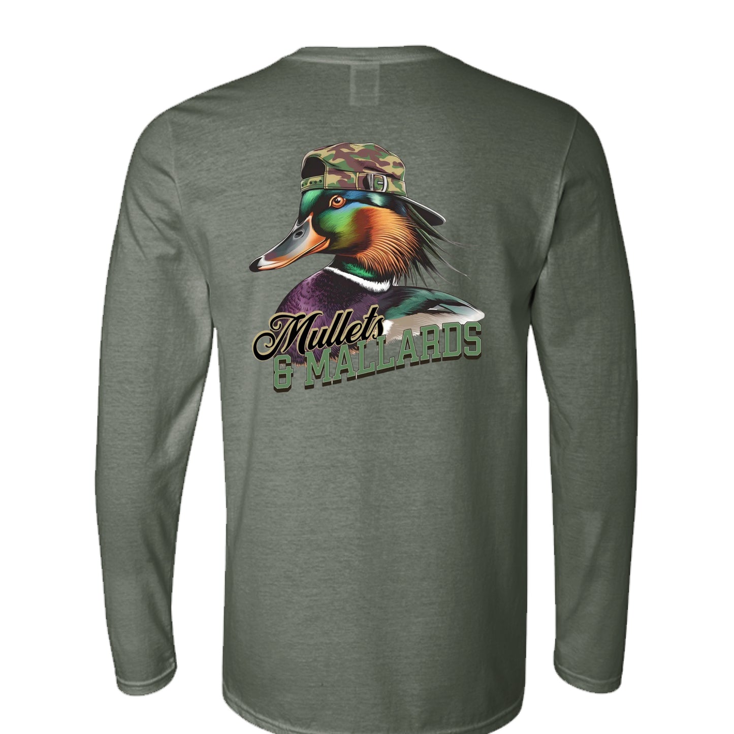 MILITARY GREEN - BACK