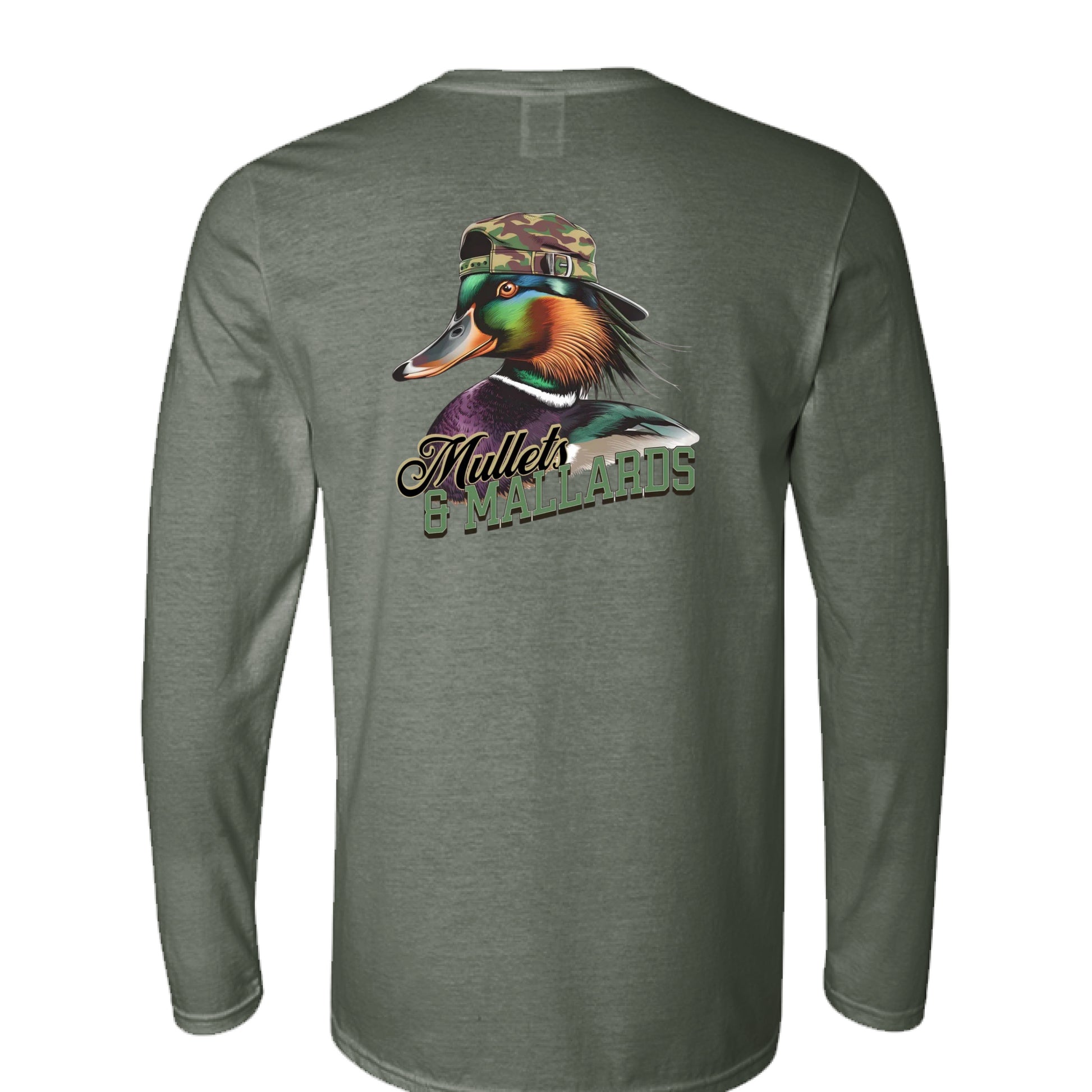 MILITARY GREEN - BACK