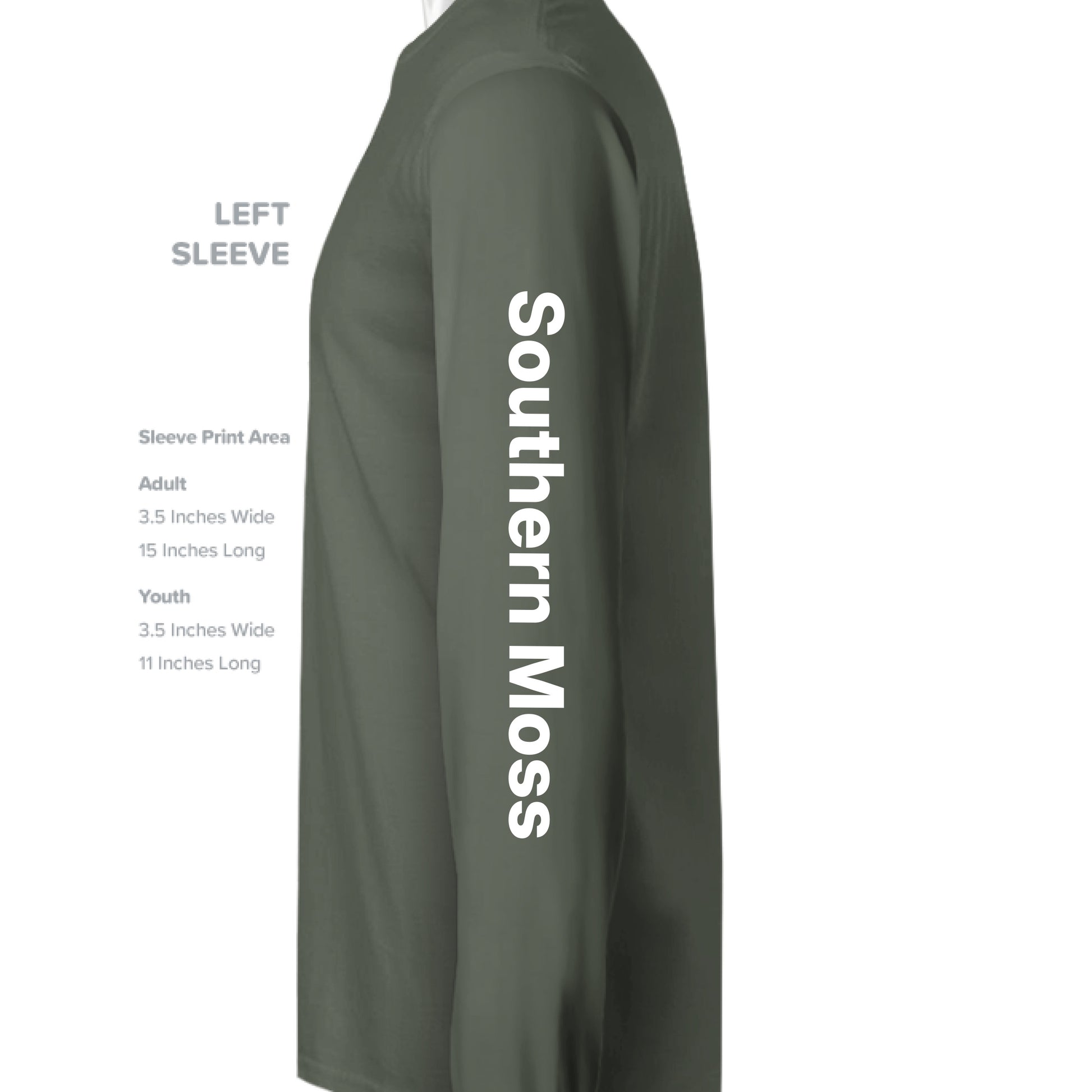 MILITARY GREEN - SLEEVE_LEFT
