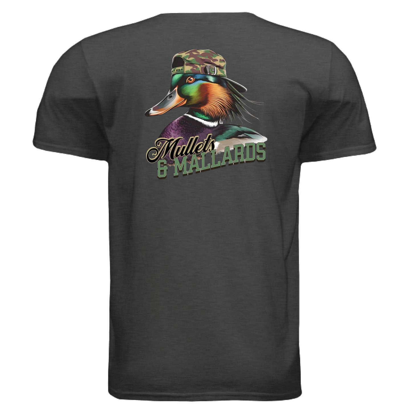 Heather Dark Grey - BACK