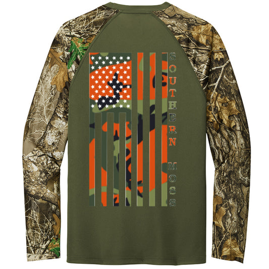 Olive Drab Green/ Realtree Edge - BACK