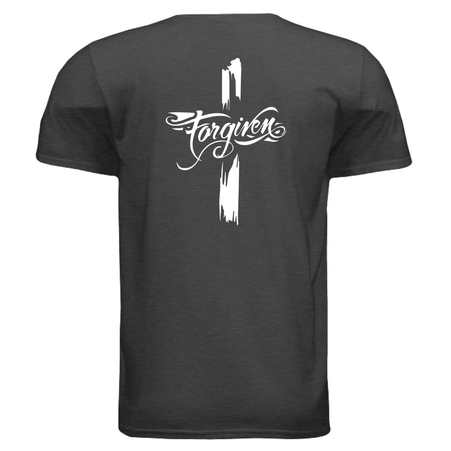 Heather Dark Grey - BACK