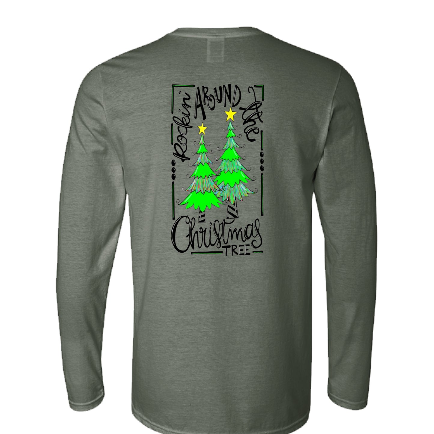 MILITARY GREEN - BACK