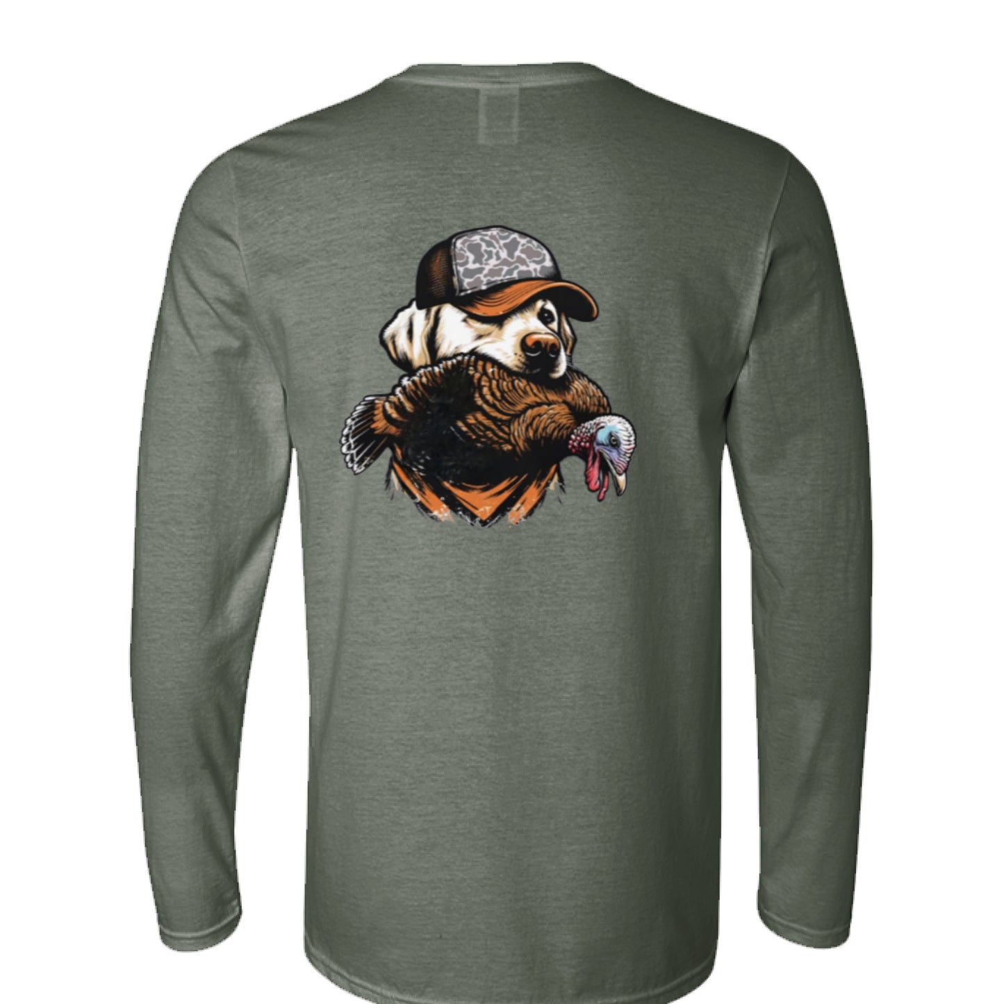 MILITARY GREEN - BACK