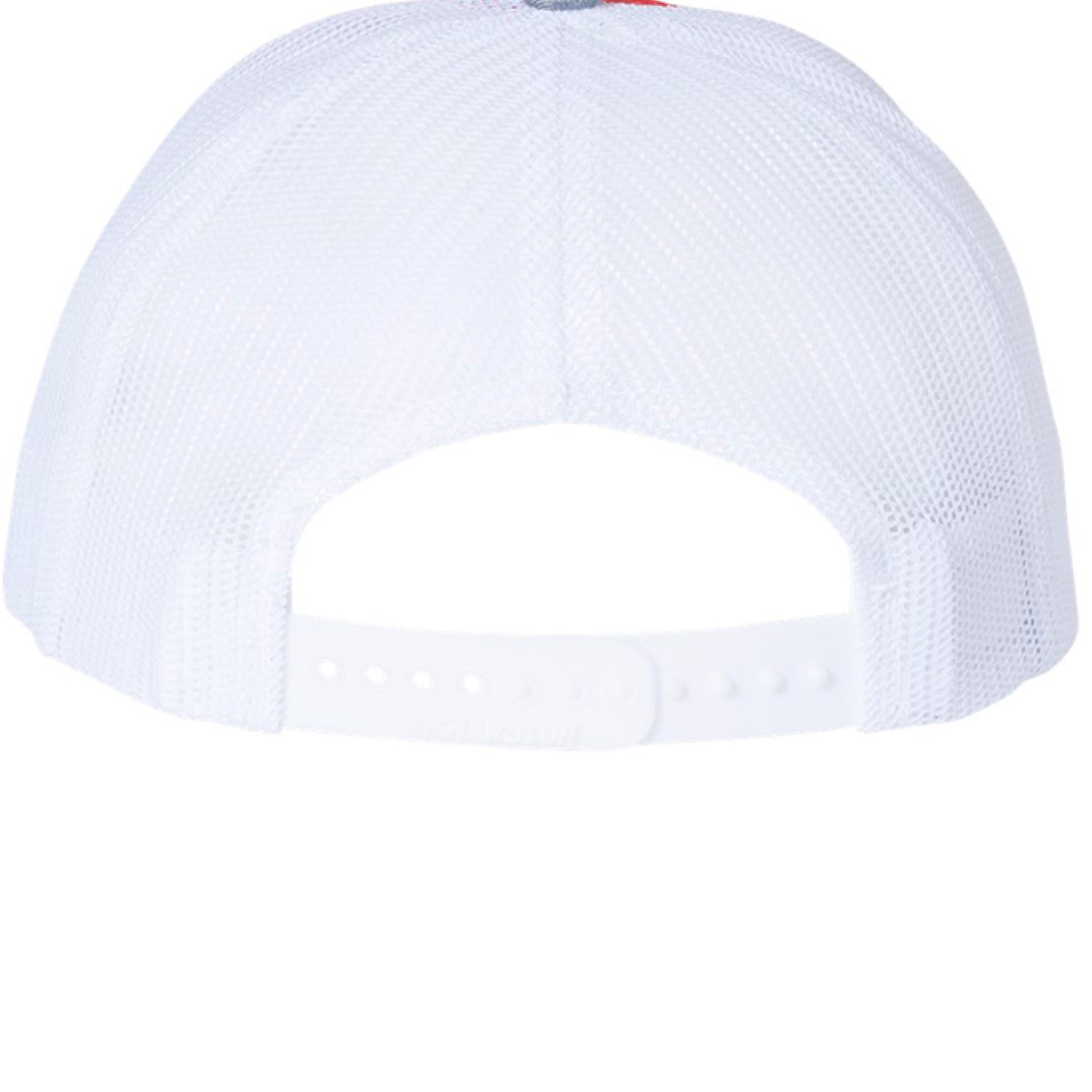 Red/ White/ Heather Grey - BACK