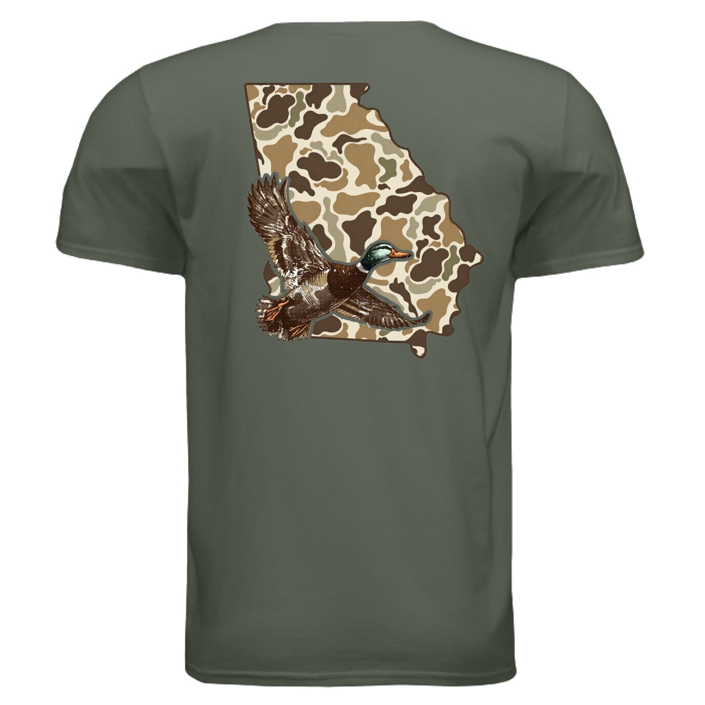 MILITARY GREEN - BACK